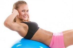 физические упражнения для похудения живота